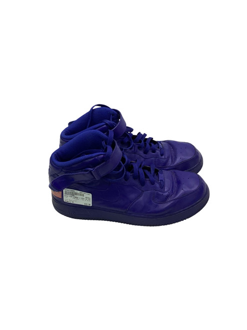 Vist Large View of Product Image Which is Used Nike AIR FORCE 1 MID ID ROYAL Basketball Shoes M Royal Blue Senior 13