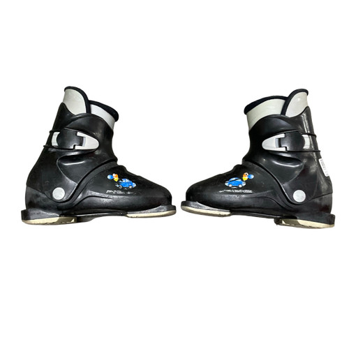 Vist Large View of Product Image Which is Used Rossignol R18 Boys DH Ski Boot Black 225 MP - J04.5 - W5.5