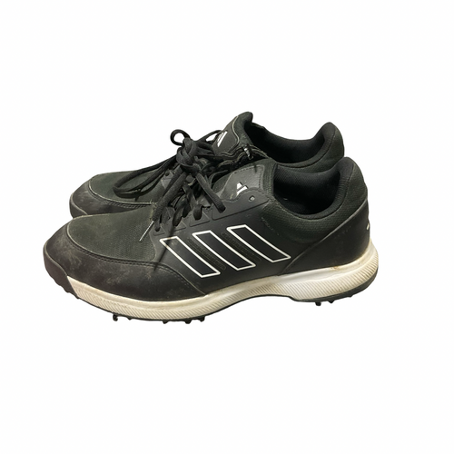 Vist Large View of Product Image Which is Used Adidas Mens Golf Shoes Black Senior 9.5