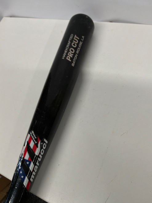 Vist Large View of Product Image Which is Used Marucci PRO CUT BB/SB Wood Bat 32"