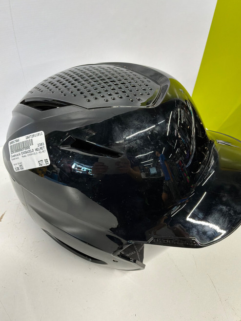 Vist Large View of Product Image Which is Used Evoshield EVOSHIELD HELMET Batting Helmet No Mask Black XS/S