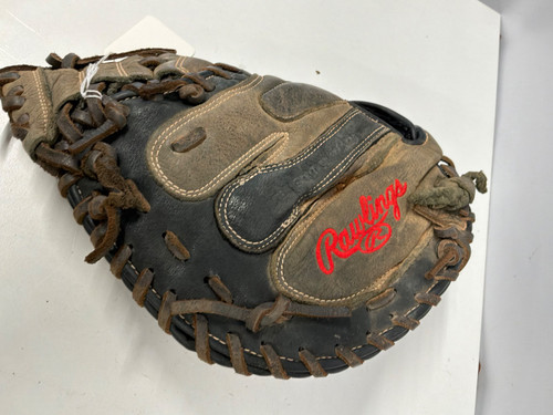 Vist Large View of Product Image Which is Used Rawlings D325BCM BB/SB Catchers RH Throw Black 32 1/2"