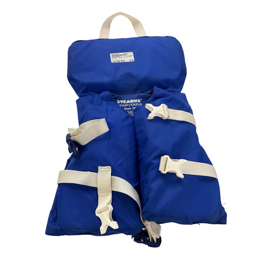 Vist Large View of Product Image Which is Used Stearns Infant PFD Royal Blue Child 30-50