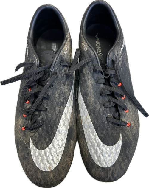 Vist Large View of Product Image Which is Used Nike HYPERVENOM Soccer Cleats Black Senior 12