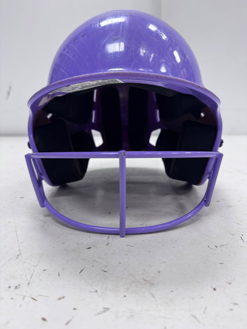 Vist Large View of Product Image Which is Used RIP-IT 6 - 6 7/8 INCH Batting Helmet w/Mask Purple SM