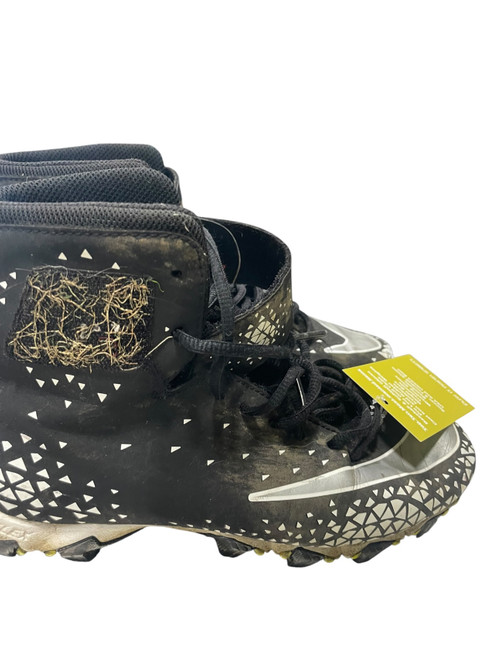 Vist Large View of Product Image Which is Used Nike Jr FB Cleats Black And White Junior 06.5