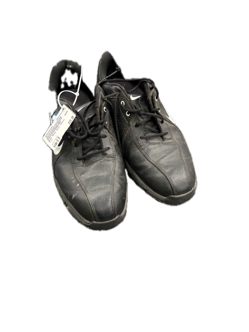 Vist Large View of Product Image Which is Used Nike Mens Golf Shoes Black Senior 9