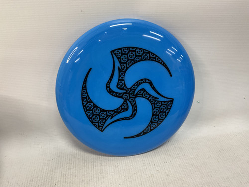 Vist Large View of Product Image Which is Used Discmania Disc Golf Putter Royal Blue