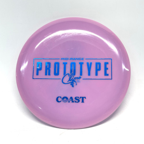 Vist Large View of Product Image Which is Used PROTOTYPE CLIMO COAST Disc Golf Mid Range Purple 176g
