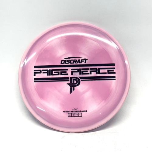 Vist Large View of Product Image Which is Used Discraft PAIGE PIERCE JOY PROTOTYPE Disc Golf Mid Range Purple 164g