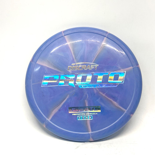 Vist Large View of Product Image Which is Used Discraft RICKY WISOCKI FOSSIL PROTOTYPE Disc Golf Putter Cobalt 174g