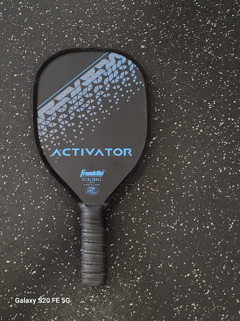 Vist Large View of Product Image Which is Used Franklin ACTIVATOR Pickleball Racquet Black