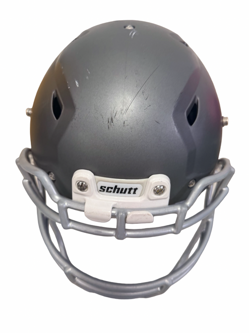 Vist Large View of Product Image Which is Used 2018 Schutt Youth Vengeance Pro Football Helmet Grey LG 204701