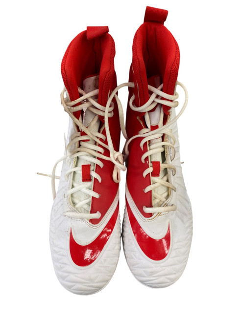 Vist Large View of Product Image Which is Used Nike FORCE BB/SB Cleats Red Senior 9.5
