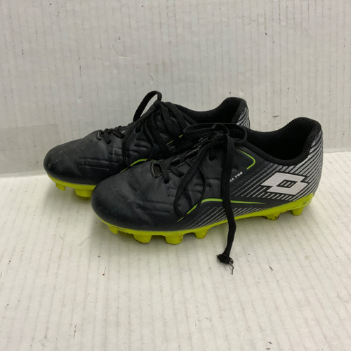 Vist Large View of Product Image Which is Used Lotto Soccer Cleats Black Youth 13.0
