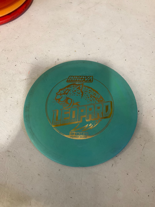 Vist Large View of Product Image Which is Used Innova LEOPARD Disc Golf Driver Teal