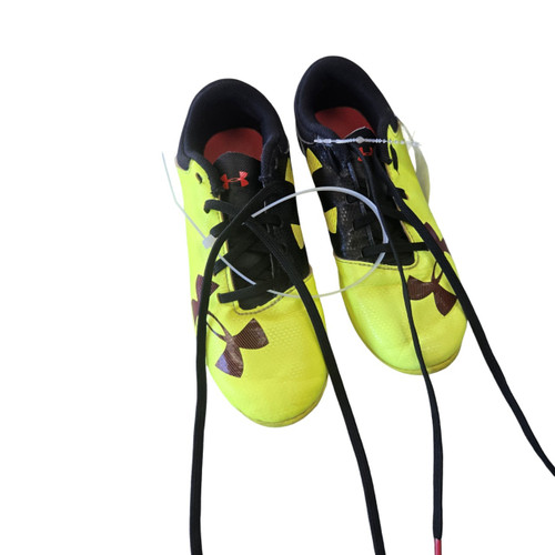 Vist Large View of Product Image Which is Used Under Armour Soccer Cleats Yellow Youth 13.0