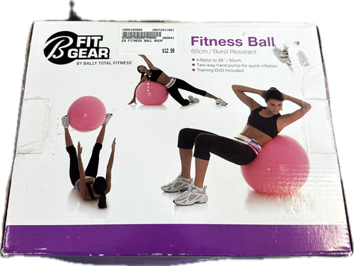 Vist Large View of Product Image Which is Used Exercise Fitness Ball 65 cm Accessory Other