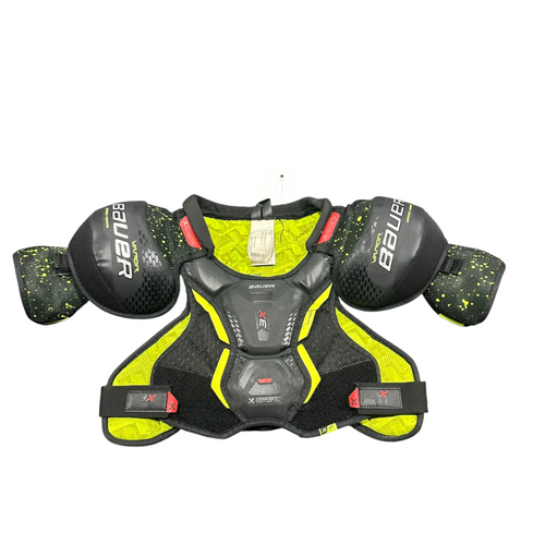 Vist Large View of Product Image Which is Used Bauer 3X Junior Shoulder Pads SM
