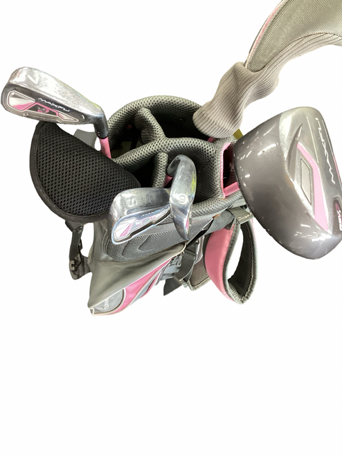 Vist Large View of Product Image Which is Used Maxfli REV 2 Jr Package Set RH Pink 7 Piece