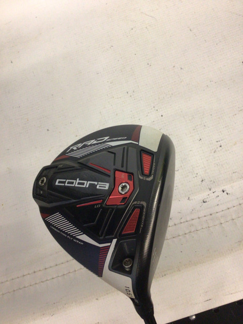 Vist Large View of Product Image Which is Used Cobra RAD SPEED Mens Driver RH 10.5 Degree