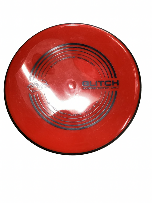 Vist Large View of Product Image Which is Used MVP GLITCH Disc Golf Putter Red