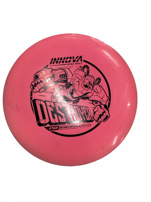 Vist Large View of Product Image Which is Used Innova STAR DESTROYER Disc Golf Driver Pink