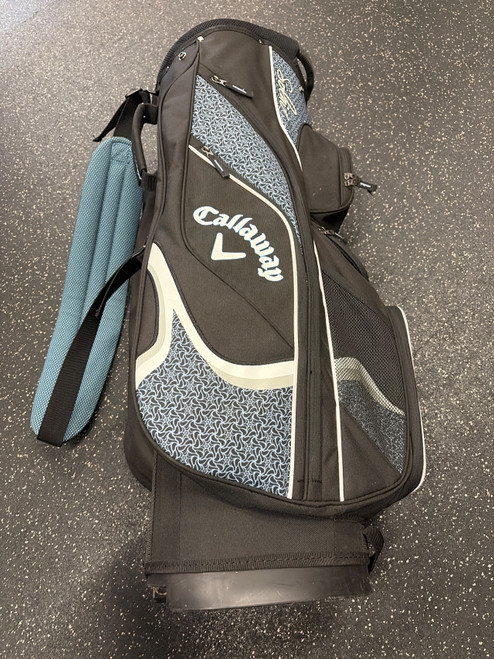 Vist Large View of Product Image Which is Used Callaway SOLAIRE Womens Cart Bag Black