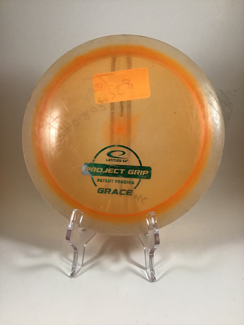 Vist Large View of Product Image Which is Used Latitude 64 OPTO GRACE Disc Golf Driver Orange 175g
