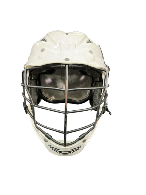 Vist Large View of Product Image Which is Used Cascade CPV R Lacrosse Helmet White One Size