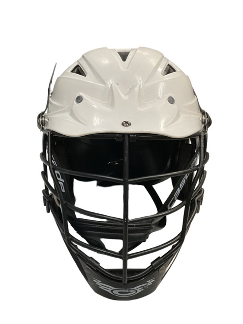 Vist Large View of Product Image Which is Used Cascade CPV-R Lacrosse Helmet White S/M
