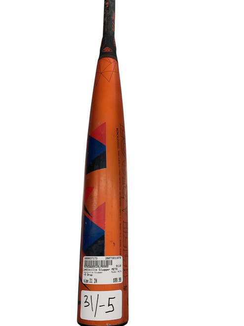 Vist Large View of Product Image Which is Used Louisville Slugger META BB/SB USSSA 2 5/8 Bat 31"