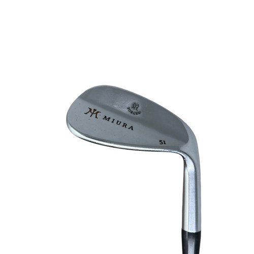 Vist Large View of Product Image Which is Used MIURA FORGED Golf Wedge Mens RH 52 Degree