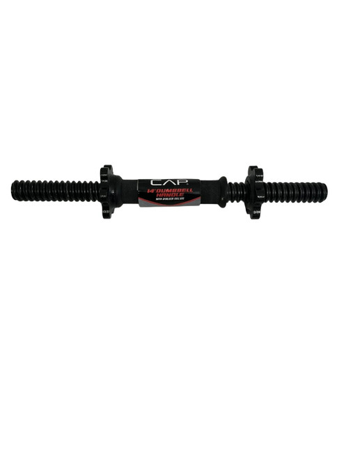 Vist Large View of Product Image Which is Used Cap Dumbbell Handle 14"