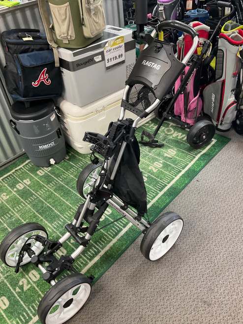 Vist Large View of Product Image Which is Used FLAGTAG Golf Cart 4 Wheel