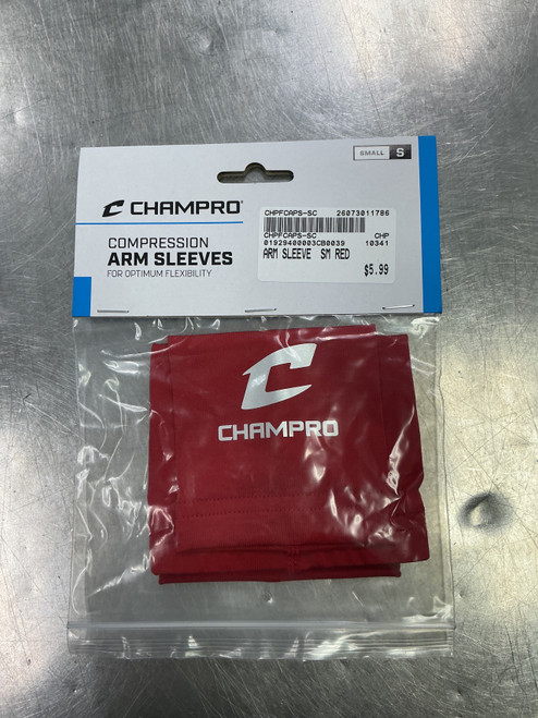 Vist Large View of Product Image Which is New ARM SLEEVE  SM RED