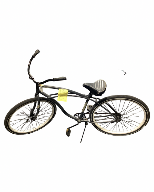 Vist Large View of Product Image Which is Used Huffy CRUISER Cruiser Bike Mens Grey 48-52cm - 19-20" - LG Frame