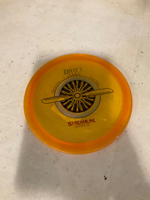 Vist Large View of Product Image Which is Used Streamline DRIFT Disc Golf Driver Orange