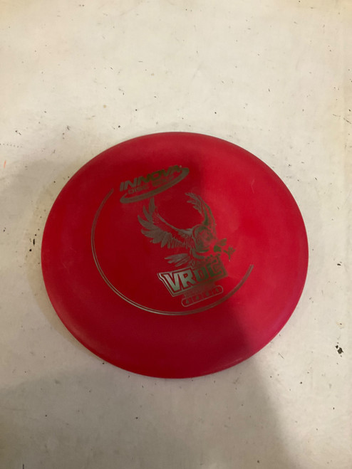 Vist Large View of Product Image Which is Used Innova VROC Disc Golf Mid Range Red