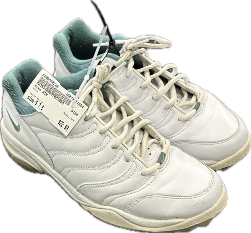 Vist Large View of Product Image Which is Used Nike AIR Womens Golf Shoes White Senior 7.5