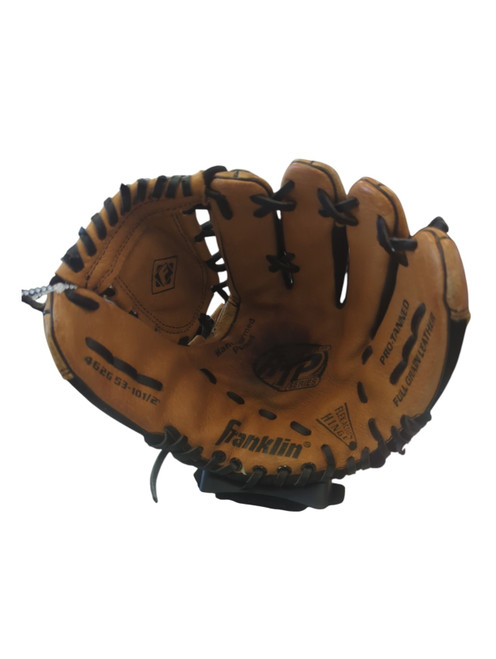 Vist Large View of Product Image Which is Used Franklin 462653-10.5 BB/SB Glove RH Throw Brown 10 1/2"
