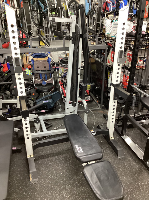 Vist Large View of Product Image Which is Used Fitness Gear PRO OB 600 Olympic Bench