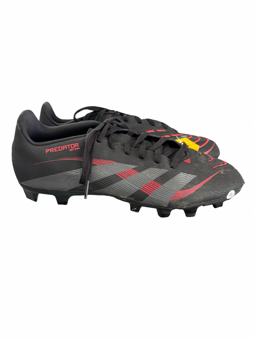 Vist Large View of Product Image Which is Used Adidas Soccer Cleats Black Senior 10