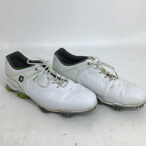 Vist Large View of Product Image Which is Used Foot Joy FJ TOUR-S SR 12 GOLF SHOES Mens Golf Shoes White Senior 12