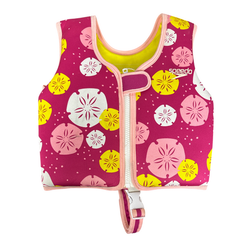 Vist Large View of Product Image Which is Used Speedo Child PFD Pink Youth 50-90