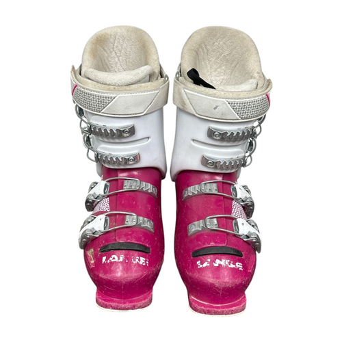 Vist Large View of Product Image Which is Used Lange STARLET Girls Down Hill Ski Boot Pink 215 MP