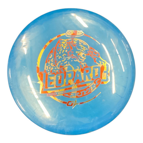 Vist Large View of Product Image Which is Used Innova GSTAR LEOPARD3 Disc Golf Driver Royal Blue