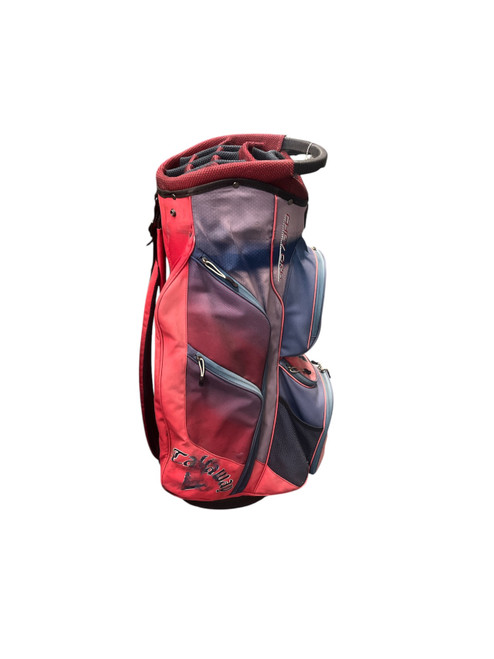 Vist Large View of Product Image Which is Used Callaway CART BAG Mens Cart Bag Red