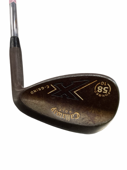 Vist Large View of Product Image Which is Used Callaway X FORGED C GRIND Golf Wedge Mens RH 58 Degree