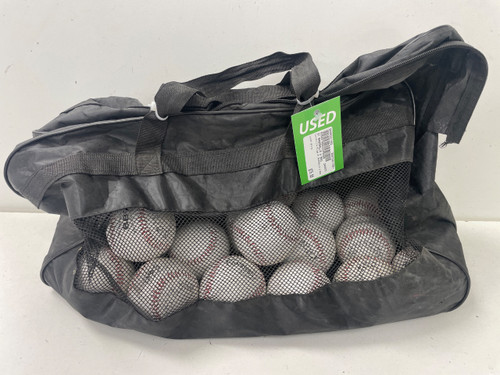 Vist Large View of Product Image Which is Used Louisville Slugger 21 BASEBALLS W BAG BB/SB Accessory White
